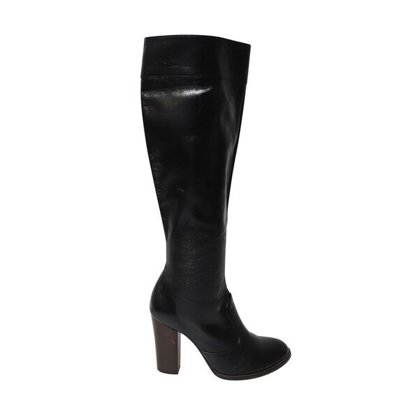 Marc Jacobs ‘Marc Loves the Boot’ Knee-high boots in Black Leather - Picture 1 of 6